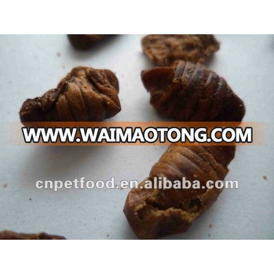 China hot selling fish food dried silkworm pupae for sale